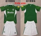 2025-2026 Newcastle club green white kid soccer jerseys away