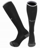 2025-2026 Manchester City club black soccer socks away
