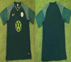 2021-2022 VfL Wolfsburg thailand version green soccer jersey