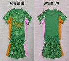 2025-2026 AC Milan club green kid goalkeeper soccer jersey