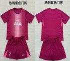 Tottenham Hotspur Club red kid goalkeeper soccer jerseys