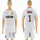2016-2017 Monaco club SUBASIC #1 white soccer jerseys away