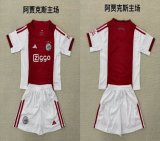 2025-2026 Ajax club red white soccer jerseys home