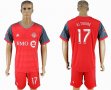 2017-2018 Toronto FC club #17 ALTIDORE red soccer jersey home