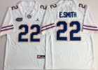 Florida Gators #22 Emmitt Smith white College football jersey