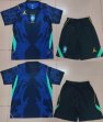 2026-2027 Brazil team blue black soccer jerseys away