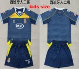 2025-2026 Spain team blue kid soccer jerseys second away