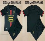 Stade Rennais Football Club Re.nnais 120 anniversary men soccer jersey kit