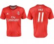 2018-2019 Real Madrid second thailand version #11 BALE red soccer jerseys away