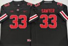 Ohio State Buckeyes #33 Jack Sawyer black college football jersey