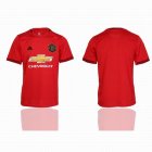 2019-2020 Manchester United thailand version red soccer jersey home