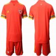 2020-2021 Wales team red soccer jerseys home