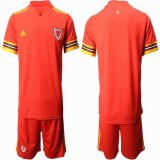 2020-2021 Wales team red soccer jerseys home
