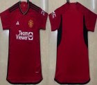 2023-2024 Manchester United club thailand version red soccer jerseys home