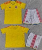 2026-2027 Colombia team yellow blue soccer uniforms home