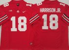 Ohio State Buckeyes #18 Marvin Harrison Jr. red college football jerseys-PNS