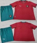 2026-2027 Portugal team red soccer uniforms home