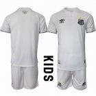 2025-2026 Santos FC white kid soccer jerseys home