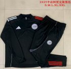 2025-2026 Ajax Club black soccer uniforms with Long Trousers B2594