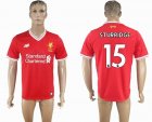 2017-2018 Liverpool Thailand version #15 STURRIDGE red soccer jersey home