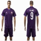 2015-2016 Fiorentina club KALINIC #9 purple soccer uniforms home