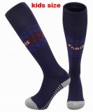 2025-2026 Paris Saint-Germain club navy kid soccer socks home
