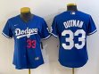 Youth Nike Los Angeles Dodgers #33 James Outman blue majestic baseball jerseys 01