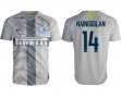 2018-2019 Inter Milan thailand version #14 NAINGGOLAN gray soccer jersey away