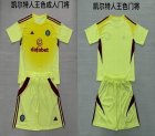 2025-2026 Celtic FC club yellow kid goalkeeper soccer jerseys