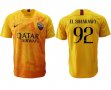 2018-2019 Rome thailand version #92 EL SHAARAWY yellow soccer jerseys away