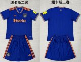 2025-2026 Newcastle club blue kid soccer jerseys second away