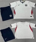 2026-2027 England team white blue soccer jerseys home
