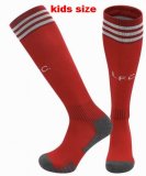 2025-2026 Liverpool Club red kid soccer socks home