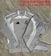 2025-2026 Real Madri gray kid Soccer jackets with Long Trousers E25183