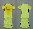 2025-2026 Benfica club yellow kid goalkeeper soccer jerseys