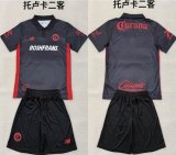 2025-2026 Toluca club black soccer jerseys second away
