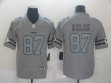Nike Kansas City Chiefs #87 Travis Kelce Hemp grey Nike Color Rush Limited Jersey