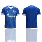 2018-2019 Schalke 04 Thailand version blue soccer jersey home