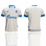 2018-2019 Schalke 04 Thailand version white soccer jersey away