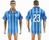2016-2017 Guadalajara VAZQUEZ #23 thailand version skyblue soccer jersey away