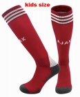 2025-2026 Ajax club red kid soccer socks home