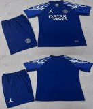 2025-2026 Paris Saint-Germain club blue soccer jersey away