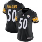Women Pittsburgh Steelers #50 Ryan Shazier Nike black Color Rush Limited Jersey