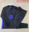 2025-2026 Barcelona club black kid Soccer uniforms with Long Trousers E25165