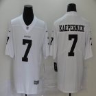 San Francisco 49ers #7 Colin Kaepernick white throwback nike Color Rush Limited Jersey