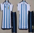 2022 World Cup Argentina blue black soccer Jerseys home-GD