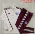 2025-2026 Ajax Club beige red soccer uniforms with Long Trousers B2595