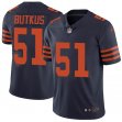 Nike Chicago Bears #51 Dick Butkus dark blue Color Rush Limited Jersey