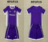 2025-2026 Florence club purple kid soccer jersey home
