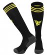 2025-2026 Manchester United Club black soccer socks second away